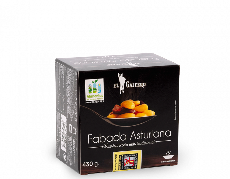 Fabada Gourmet El Gaitero en formato individual.
