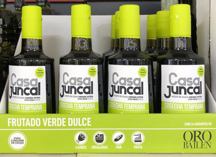 Nueva campaña del Aceite de Oliva Virgen Extra Casa Juncal Cosecha Temprana, en el lineal de Mercadona.
