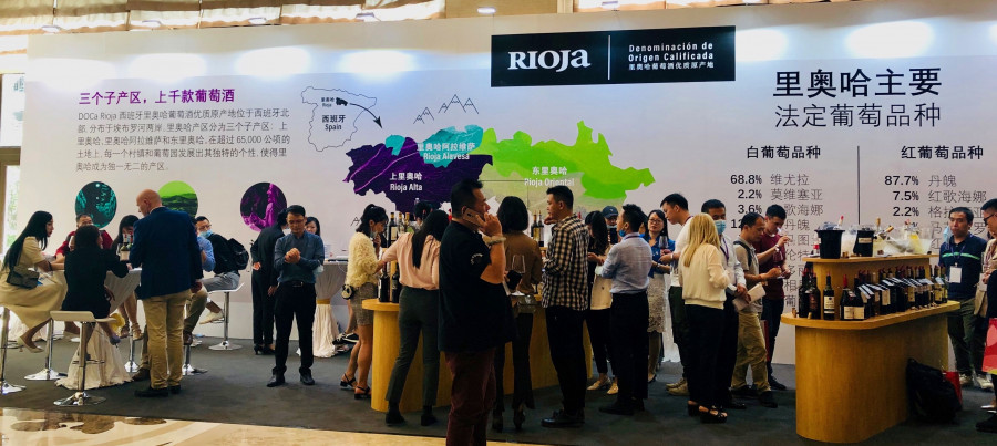 El sprint promocional de Rioja se extiende hasta el continente asiático.