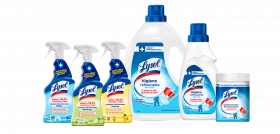 La gama de productos Lysol contribuyen a la desinfección de cocinas, baños y otras superficies, además de ser eficaces para la higienización de los tejidos y ropa de hogar y de uso diario.