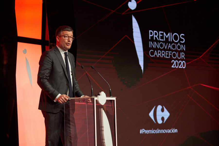 Alexandre de Palmas en la gala de los VI Premios Innovación Carrefour.