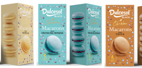 Estos nuevos sabores, frutas del bosque, toffee y vainilla, se incorporan a la gama de macarons con los que ya cuenta la colección gourmet de la marca.