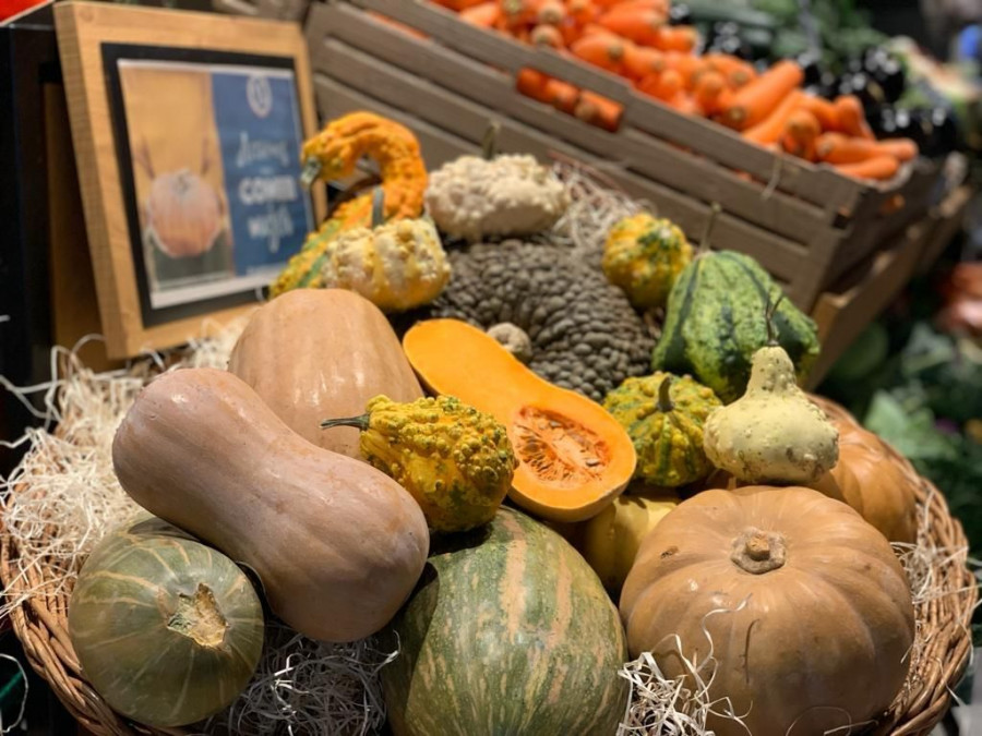 Carrefour adquiere más de 1.400 toneladas de calabaza española.