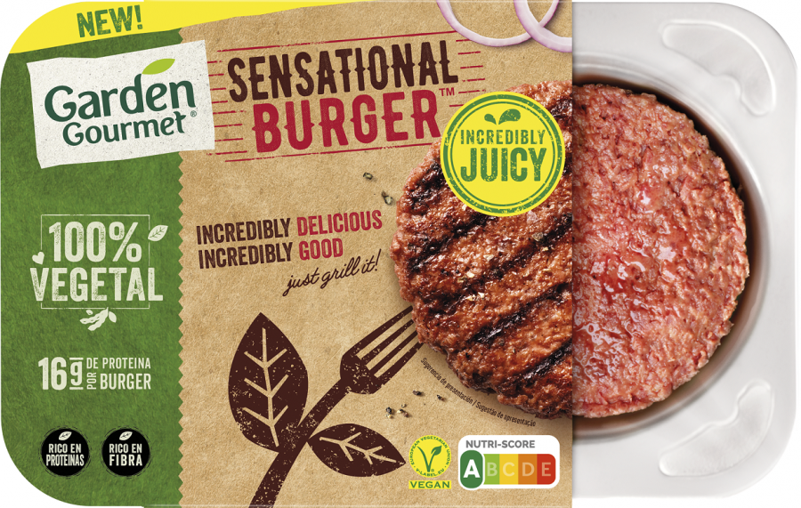 Nestle Sensational Burger.