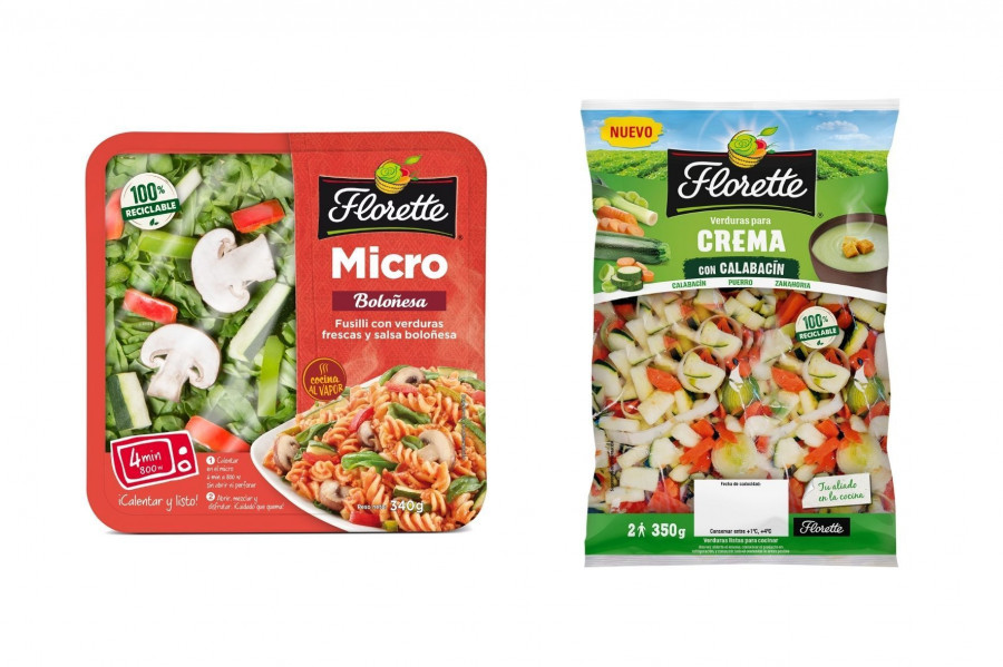 Perfecto tono cristal Florette lanza recetas calientes