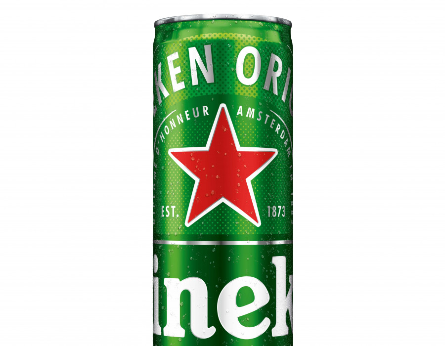 Heineken Mini, una lata de 25 cl.