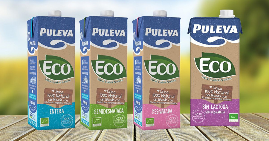La mejora del embalaje exterior con 30% de plástico reciclado, que también se incorporará en otras referencias de Puleva, contribuirá a la reutilización anual de 78 toneladas de plástico procede