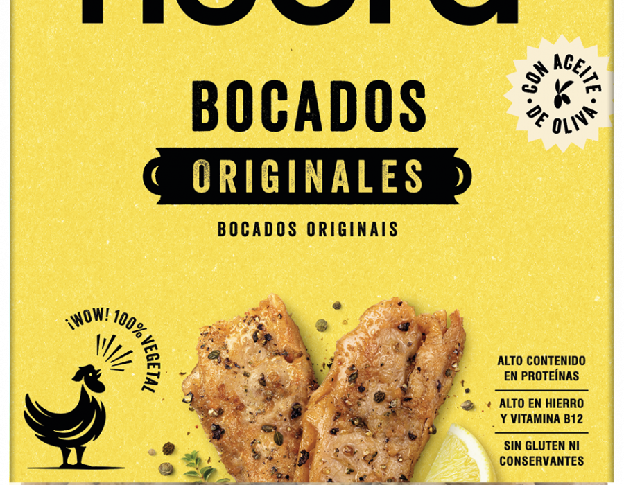La marca de carne 100% vegetal reduce un 80% del plástico gracias a su nueva bandeja hecha 100% de cartón reciclado.