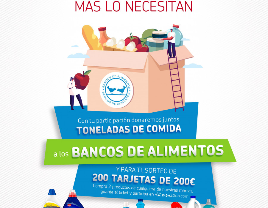 Junto con esta acción solidaria, las marcas también quieren premiar la confianza de sus consumidores: por la compra de 2 productos de cualquiera de las marcas participantes, Henkel regalará una bol
