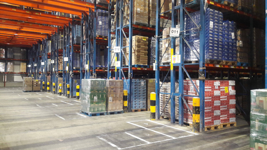 Centro de distribución de Grupo Lactalis.