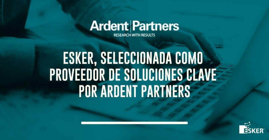 Esker es uno de los principales fabricantes de soluciones de automatización de procesos en modo cloud.