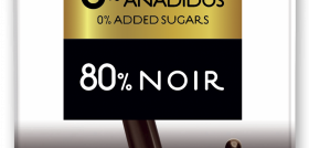Tableta Trapa 0% azúcares añadidos 80% noir.