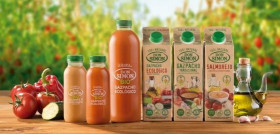 El gazpacho y el salmorejo Don Simón tienen un envase 100% reciclable, de origen vegetal y cuyo proceso de elaboración no emite CO2 a la atmósfera.