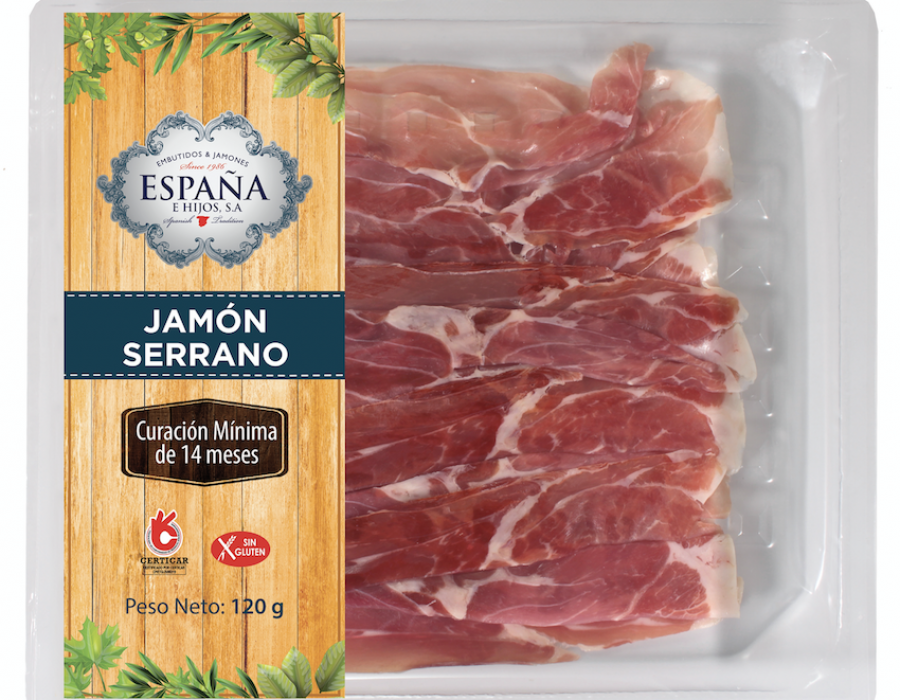 Entre sus novedades lanzadas al mercado destaca el sobre de jamón serrano con curación mínima de 14 meses, que hace uso de la tecnología de envasado en atmósfera protectora.