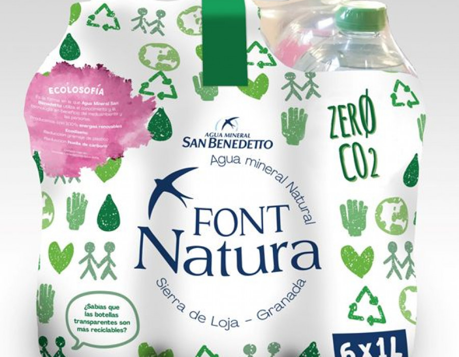 San Benedetto sigue avanzando en su Plan de Sostenibilidad, con el lanzamiento de su primera botella ‘carbon neutral’ en España, con cero emisiones de gases de efecto invernadero.