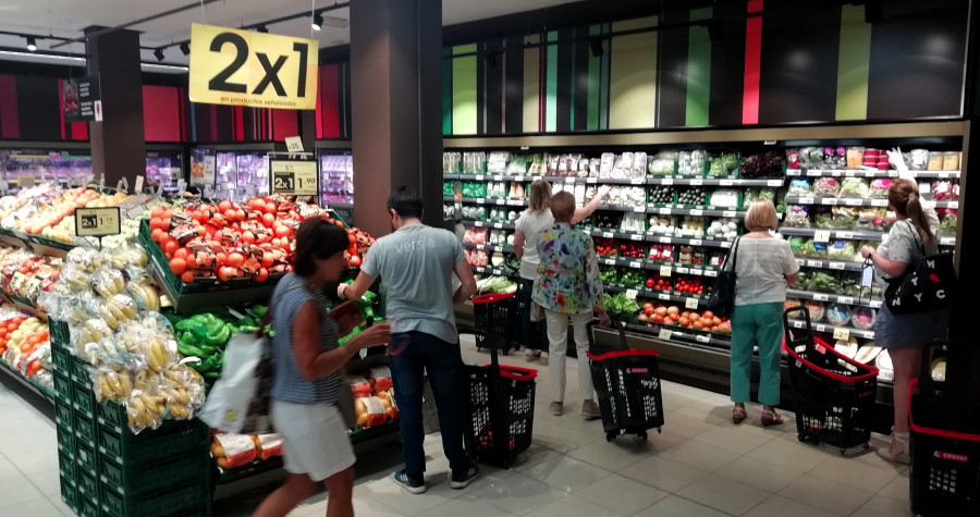 La demanda de productos de alimentación y bebidas está creciendo y superando a la de los productos de limpieza, perfumería e higiene, excepto en Francia, donde ambas están disminuyendo.