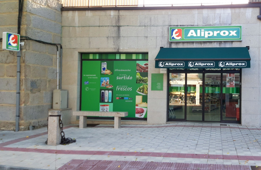 El nuevo establecimiento Aliprox se ubica en la Carretera de Portugal 57, en la localidad de Lobios, en Ourense.