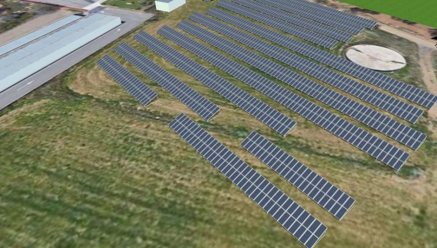 Esta instalación fotovoltaica, que ocupará cerca de una hectárea de los terrenos de la fábrica, estará formada por más de 1.500 paneles de última generación con una potencia total de más de 7