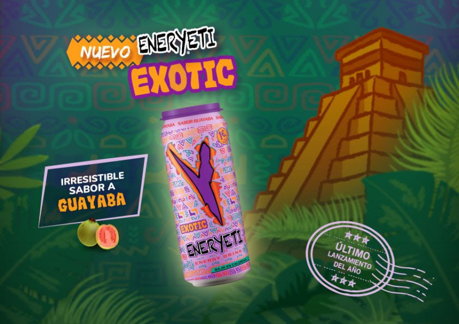 Eneryeti Exotic estará disponible a partir del día 3 de agosto, con un diseño en tonalidades pastel, detalles étnicos y tapa en color violeta.