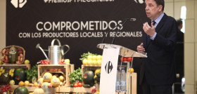 Luis Planas, ministro de Agricultura, Pesca y Alimentación, ha presidido la jornada en la que Carrefour reconoce el papel esencial del sector agroalimentario.