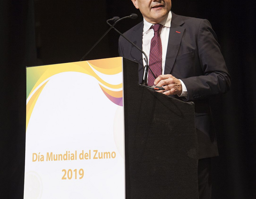 Javier Lorenzo, presidente de Asozumos.