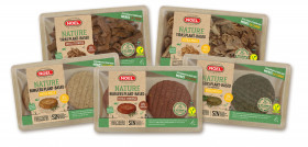 La gama Nature de Noel incorpora cinco referencias: Nature Burgers Plant Based de ‘ternera’, de ‘pollo’ y de ‘pollo con espinacas’, y Nature Tiras Plant Based de ‘ternera’ y de ‘poll