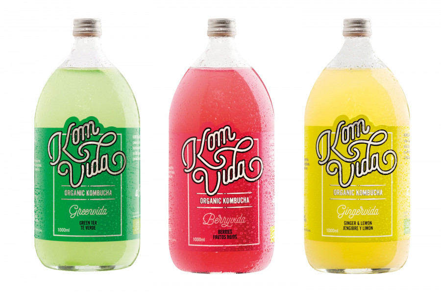 La marca estará presente en la zona de frío de la cadena alemana con dos sabores: Berryvida de frutos rojos y Gingervida de Jengibre y limón.
