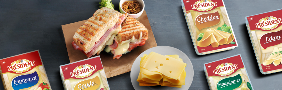 La nueva gama cuenta con cinco variedades de quesos: Emmental, Gouda, Maasdam, Cheddar y Edam, todas ellas presentadas en un pack de 100 gramos, de entre cinco y siete lonchas.