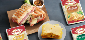 La nueva gama cuenta con cinco variedades de quesos: Emmental, Gouda, Maasdam, Cheddar y Edam, todas ellas presentadas en un pack de 100 gramos, de entre cinco y siete lonchas.