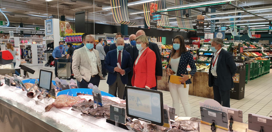 El acto de presentación tuvo lugar en el hipermercado de Noia con el apoyo institucional de las Consellerías do Medio Rural y do Mar y del Concello de esta localidad.