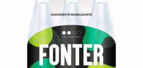 Fonter Suave es una opción de agua con gas con burbujas más finas y suaves, que se encuentra disponible en formatos de un litro y 50 centilitros.