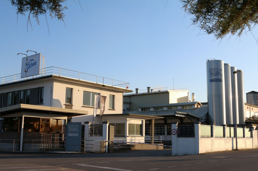 Fábrica de Nestlé en Pontecesures (Pontevedra).