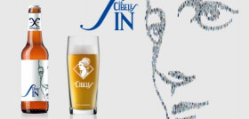 La etiqueta de la primera SIN de La Cibeles es obra del fundador y maestro cervecero de la compañía, David Castro.