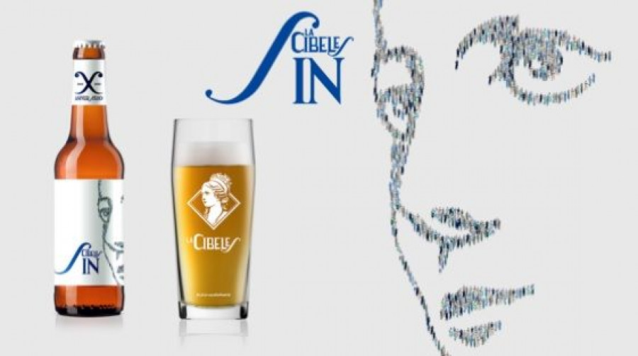 La etiqueta de la primera SIN de La Cibeles es obra del fundador y maestro cervecero de la compañía, David Castro.
