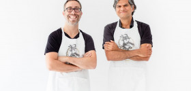 Co-fundadores de Pink Albatross, Pepe Biaggio y Luke Saldanah.