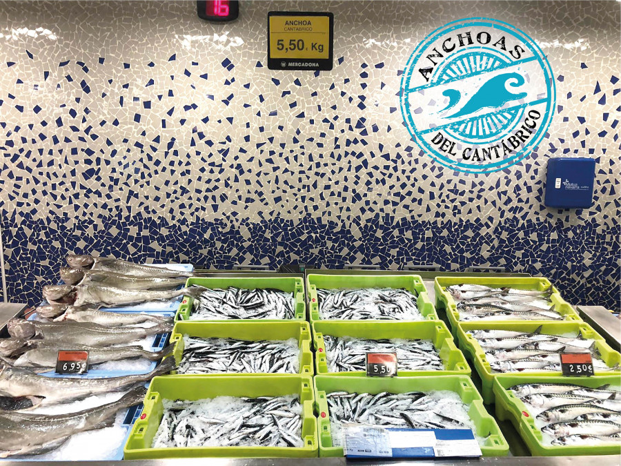 La compañía vendió aproximadamente 1.000 toneladas de anchoa del Cantábrico en 2019.