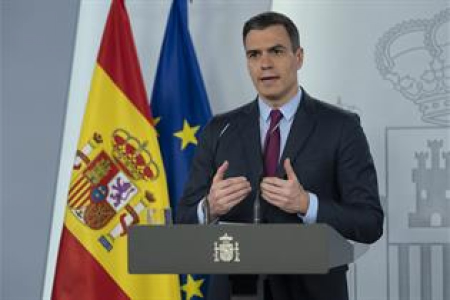 Pedro Sánchez ha insistido en que la desescalada será gradual, asimétrica y coordinada. Foto: Pool Moncloa/Borja Puig de la Bellacasa.