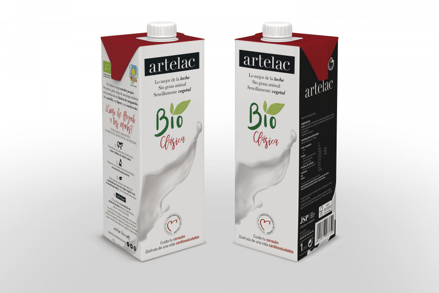 Artelac, el primer lácteo que sustituye la grasa animal de la leche por grasa vegetal 100% alto oleico, y primera en demostrar que ayuda a reducir el colesterol.