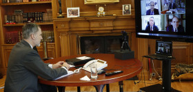 Alfredo García Raya, presidente de Oleoestepa SCA, ha sido el encargado de iniciar la videoconferencia, aprovechando en primer lugar para manifestar la total disponibilidad de todo el sector cooperat