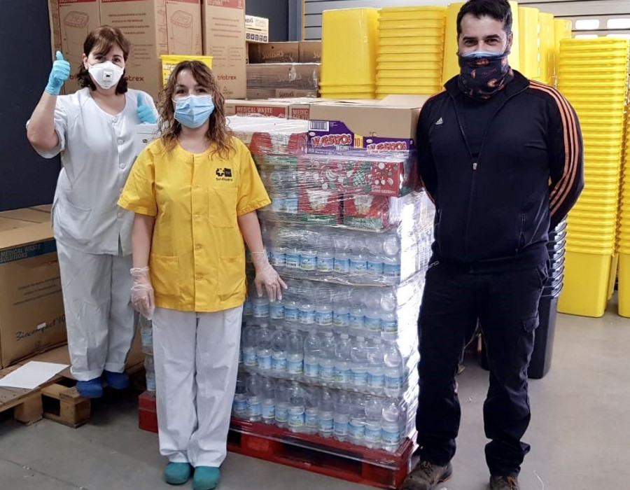 La compañía ha realizado una fuerte campaña de donaciones a varios hospitales españoles durante la excepcional situación ocasionada por el COVID-19 para dar soporte y ánimo al personal sanitario