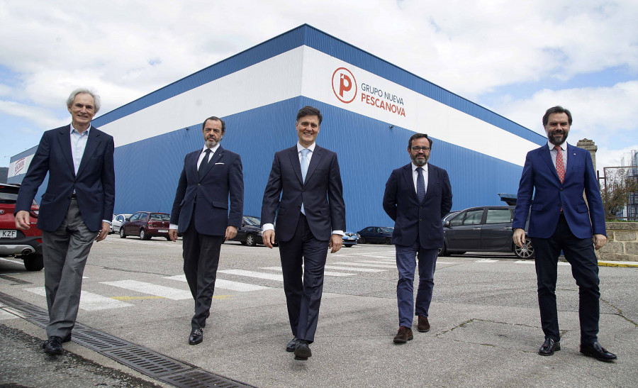 De Izda a Dcha: José Fafián, Javier Carral, José María Benavent, Ignacio González y Marco Nieto.