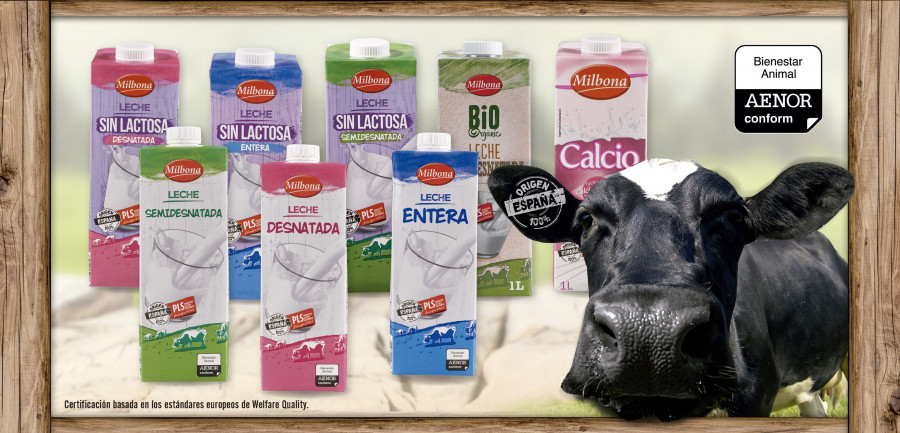 Desde 2016, la compañía solo comercializa leche de origen 100% nacional y en el último año ha comprado a proveedores españoles 135 millones de litros, un 8% más que en 2018.