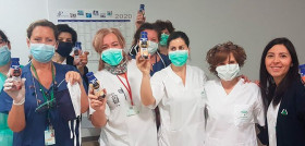 Las primeras entregas se están realizando en hospitales de Granada, Almería, Madrid, Valencia, Santiago de Compostela, Santa Cruz de Tenerife y Palma de Mallorca.