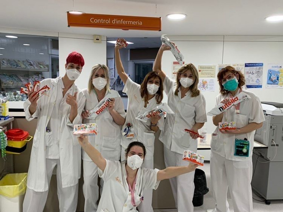 Ferrero Ibérica está impulsando iniciativas solidarias para personal sanitario y pacientes de hospitales y hoteles por la crisis producida por el virus Covid-19.
