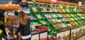 La cadena valenciana de supermercados acaparó el 39,2% de las ventas de las grandes superficies de alimentación en este periodo.