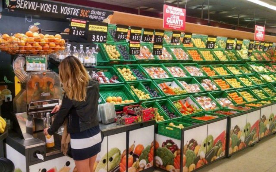 La cadena valenciana de supermercados acaparó el 39,2% de las ventas de las grandes superficies de alimentación en este periodo.