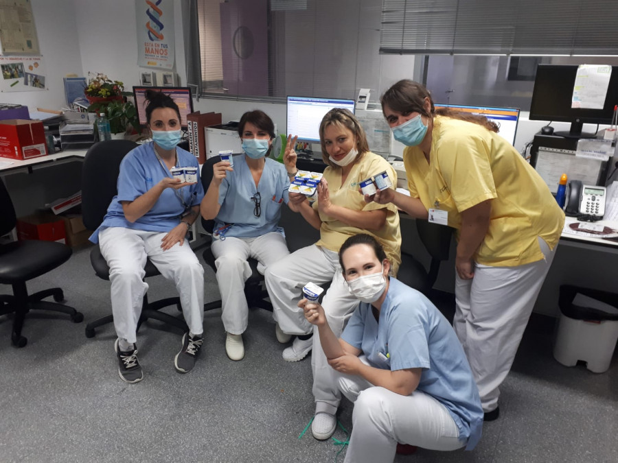 El Hospital Universitario de Guadalajara, el Gregorio Marañón, La Paz o el Hospital Clínico San Carlos son algunos de los hospitales que han recibido productos en los últimos días.