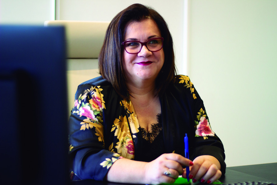 Patro Contreras, presidenta de la Cooperativa Covirán.