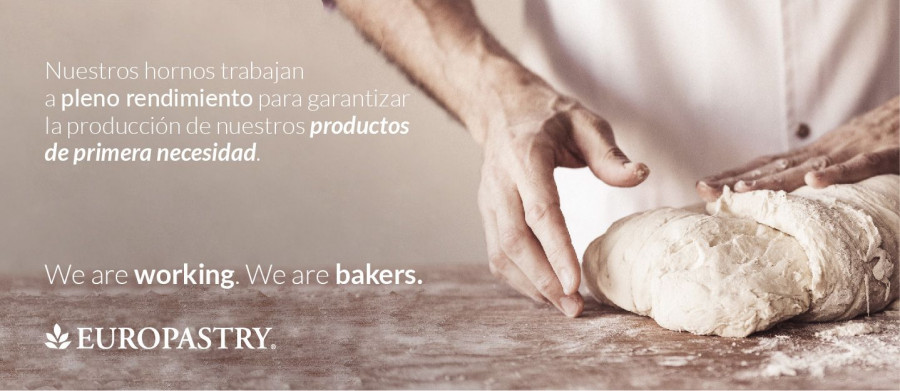 Ante el escenario excepcional de pandemia, Europastry se ha marcado como objetivo seguir ofreciendo sus servicios de producción y entrega de productos de primera necesidad.