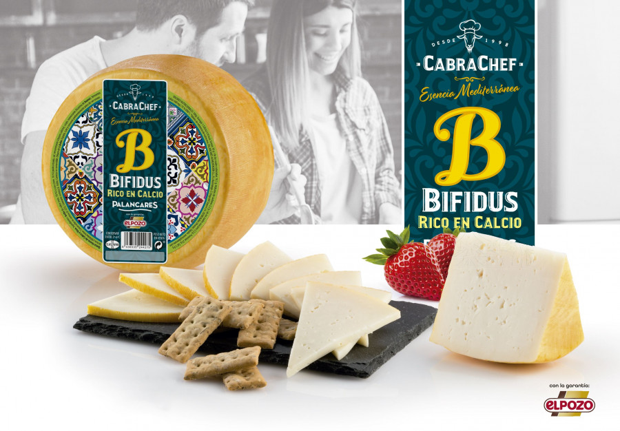 La compañía apuesta por el queso de cabra para la elaboración de su nueva línea de productos con Bífidus Probióticos.